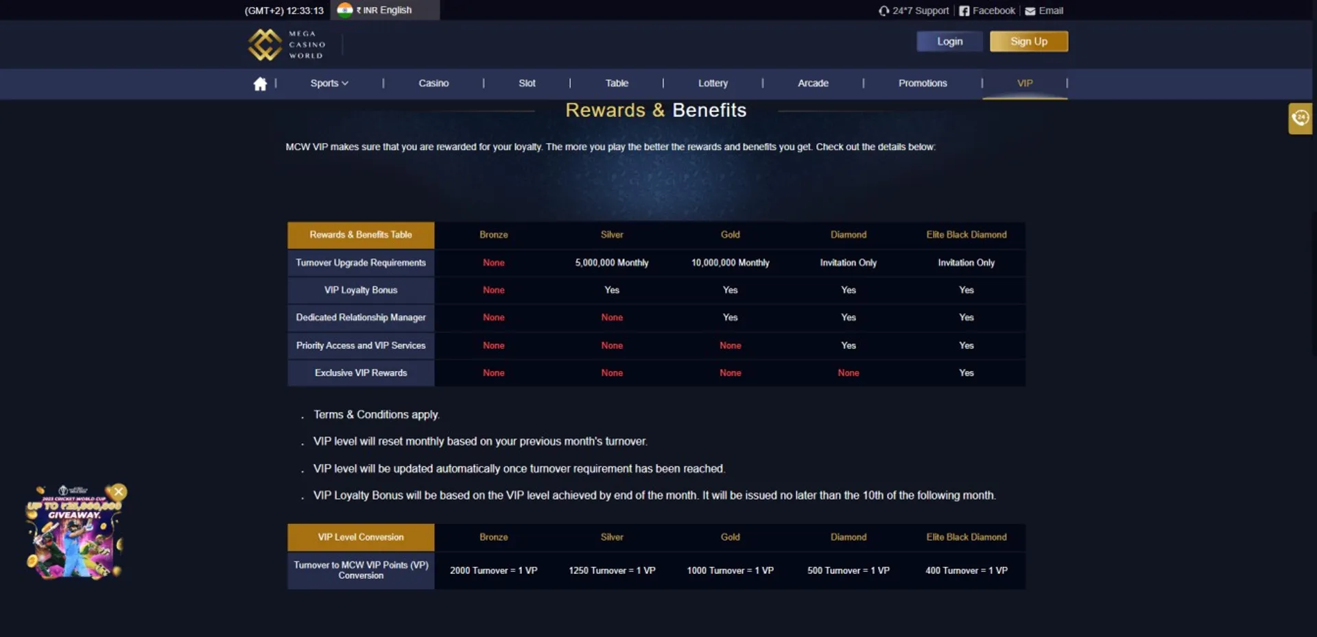 Immersive roulette