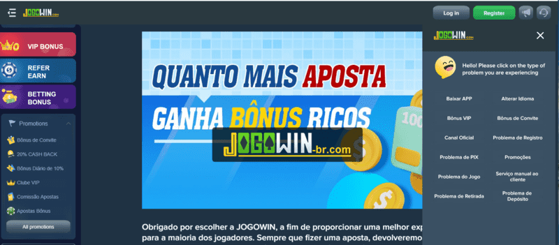 Perdi muito dinheiro em apostas